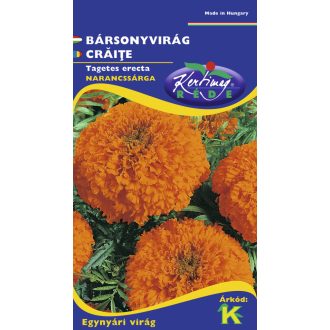 Bársonyvirág Magas Narancssárga Rédei  - 1g