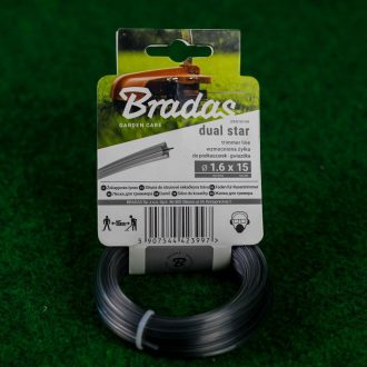   Fűnyíró Damil 1,6mm Csillag Bradas Dual Star ZRG1615K - 15m/db