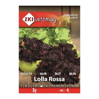 Saláta Tépősaláta Lolla Rossa ZKI  - 3g