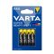 Varta Mikro Elem Féltartós AAA Superlife B4