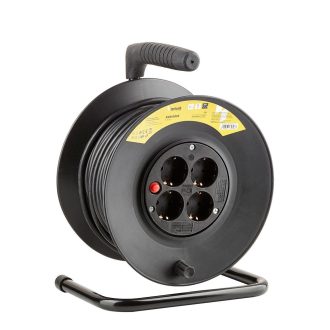   Technik Professional Kábeldob 4-s, 25m 1,5mm2 16A (MT4K25M1,5-F) - db