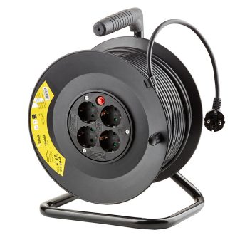   Technik Professional Kábeldob 4-s, 50m 1,5mm2 16A (MT4K50M1,5-F) - db