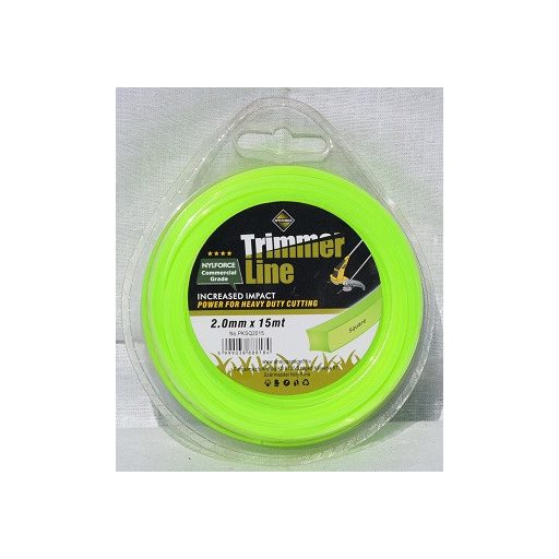 Fűnyíró Damil 2 Négyszög Trimmer Line PKSQ2015 - 15m/db