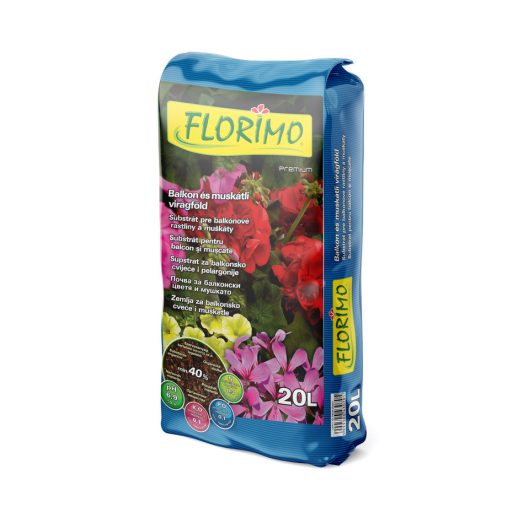 Florimo virágföld - Balkon-muskátli - 10 liter