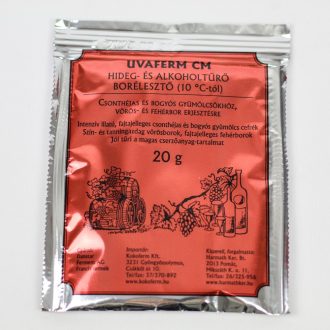 BORÉLESZTŐ Uvaferm CM 20g 10 Celsiustól - 20g
