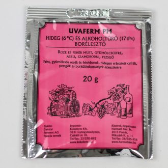BORÉLESZTŐ Uvaferm PM 20g 6 Celsius - 20g