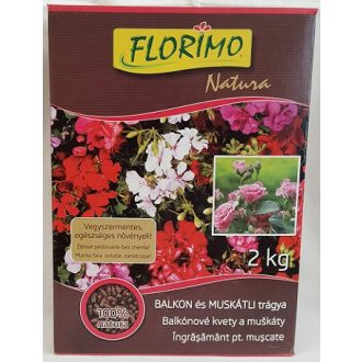   Florimo Virág Muskátli Rózsa Szerevestrágya Granulált - 2kg