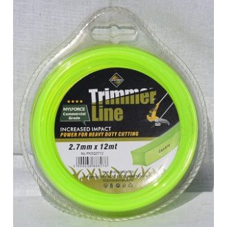   Fűnyíró Damil 2,7mm Négyszög Trimmer Line PKSQ2712 - 12/db