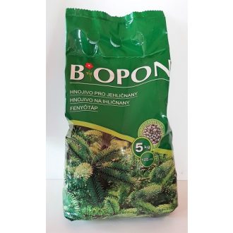 BIOPON Fenyőtáp Műtrágya Granulátum - 5kg