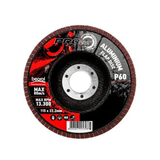 Csiszolókorong Lamellás P60 115mm Beorol BD60A115 - db