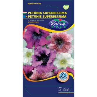 Petúnia Superbissima Színkeverél Rédei - 30 szem