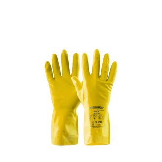 Kesztyű Gumi Háztartási SUMMITECH EF-F-06 Sárga - pár