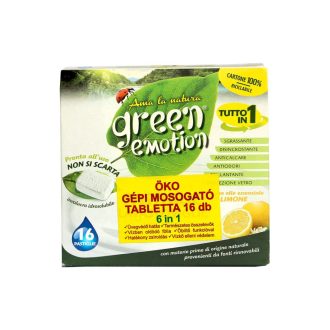 GREEN E ÖKO gépi mosogató tabletta 6in1 - 16 db-os
