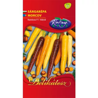Sárgarépa RAINBOW F1 Rédei - 0,4g
