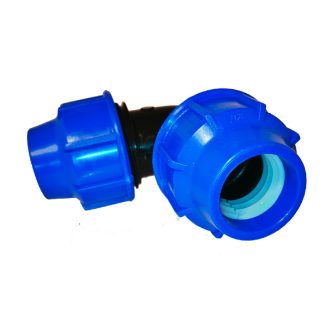 Könyökidom KPE 25*25 Kék - db
