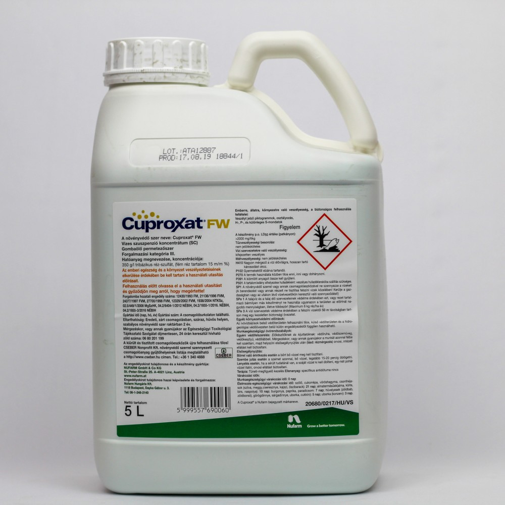 Cuproxat - 5 liter - Profi kertészek, profi webáruháza