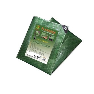 Takaróponyva 8*10m 100g Zöld Áttetsző LENO GREEN - db