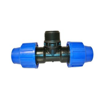 T-Idom KPE 25X1/2"X25 Külső menetes - db