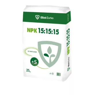 NPK 15-15-15+8S Elixir Zorka - 25kg