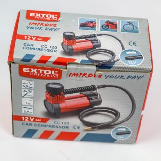 Légkompresszor 12V 6,9Bar 24l/perc Extol 8864000 - db