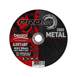 Vágókorong Beorol RPM180x3 180*3*22.2mm Fém - db