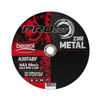 Vágókorong Beorol RPM230x3 230*3*22.2mm Fém - db