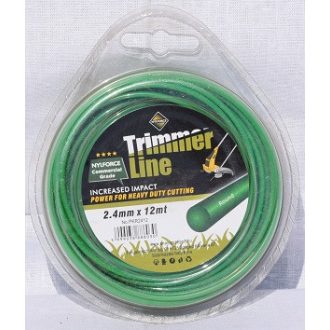 Fűnyíró Damil 2,4mm Kör Trimmer Line NPK2412 - 12m/db