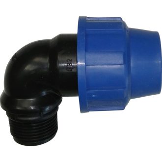 Könyökidom KPE 25X3/4" Külső menetes - db