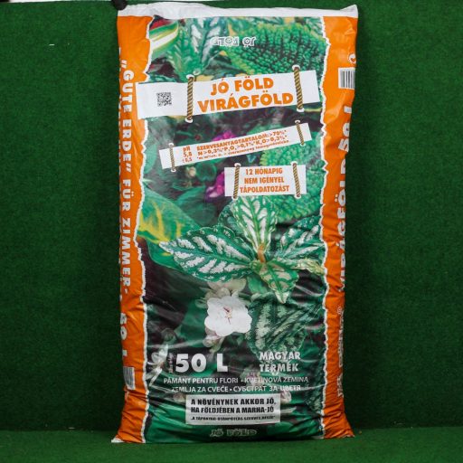 Virágföld Jó Föld Narancssárga - 20 Liter