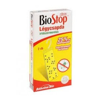 Biostop Légyfogólap 2-db-os - csomag