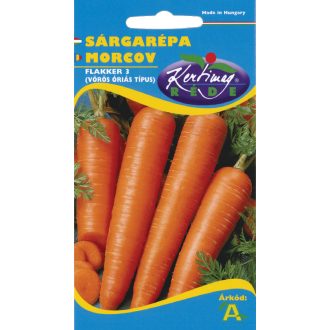 Sárgarépa Vörös Óriás Flakker Rédei - 50g