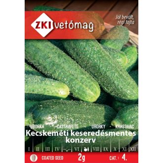 Uborka Kecskeméti Keseredés Mentes ZKI4 - 2g
