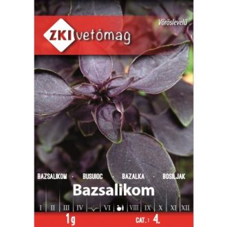 Bazsalikom Vöröslevelű ZKI  - 1g