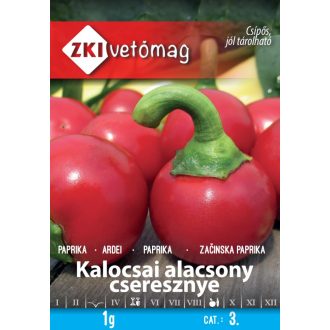 Paprika Kalocsai Alacsony Cseresznye Zki  - 1g