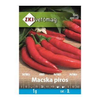 Paprika Macska Piros ZKI - 1g