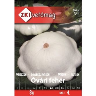 Patisszon Óvári Fehér ZKI  - 3g