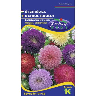 Őszirózsa Princess Virágú Színkeverék Rédei  - 1g