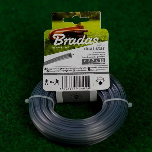 Fűnyíró Damil 2,7mm Csillag Dual Star ZRG2715K - 15m/db