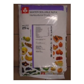 WS NPK 12-36-12+Te Eurosolids - 25kg