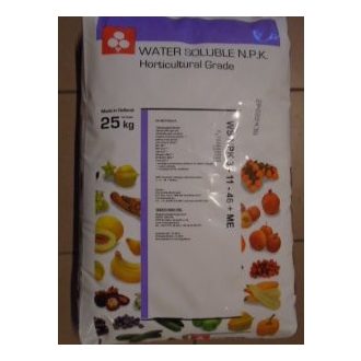 WS NPK 3-11-46+TE Eurosolids - 25 kg