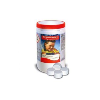 Uszoda Klórtabletta Rapidmini Brillant Pool UVC-301B - 1kg